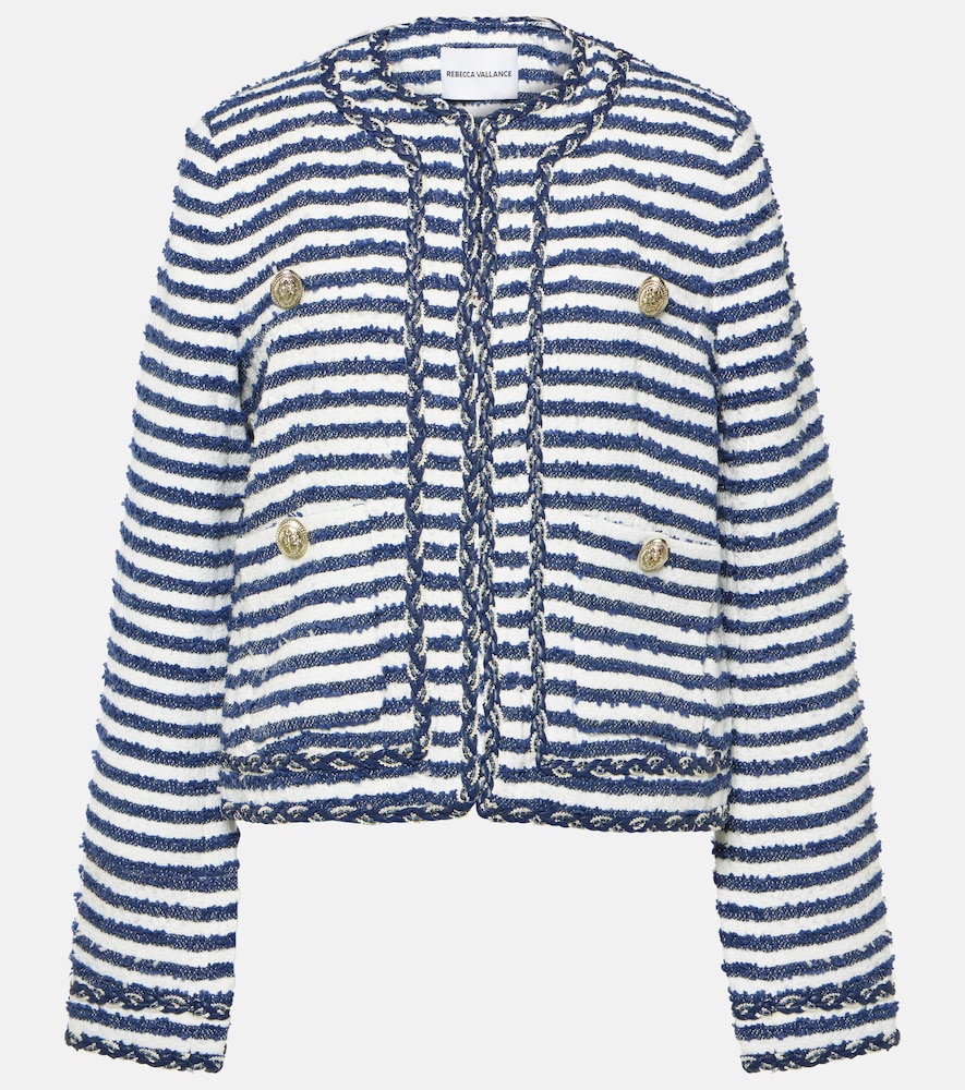 Matteo Striped Bouclé Jacket