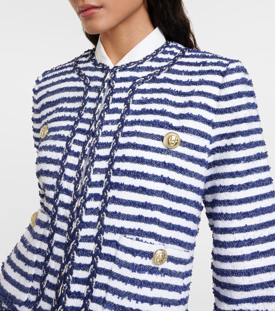 Matteo Striped Bouclé Jacket