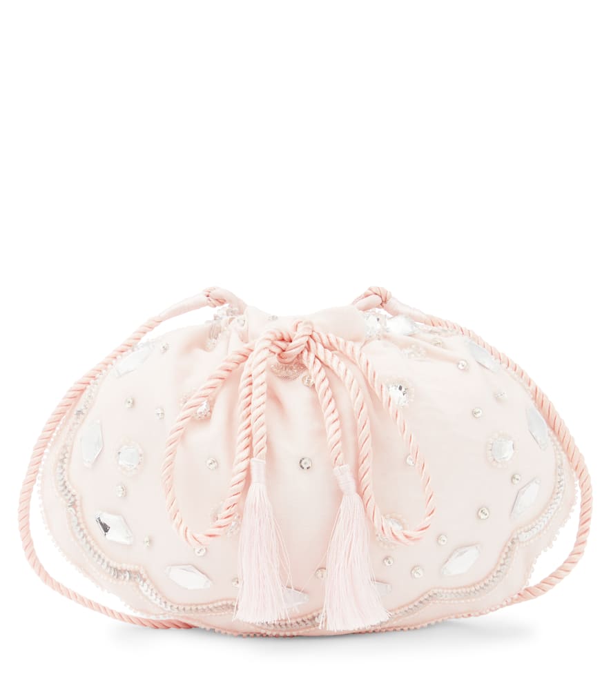 Tutu Du Monde Renaissance sequined satin pouch with strap