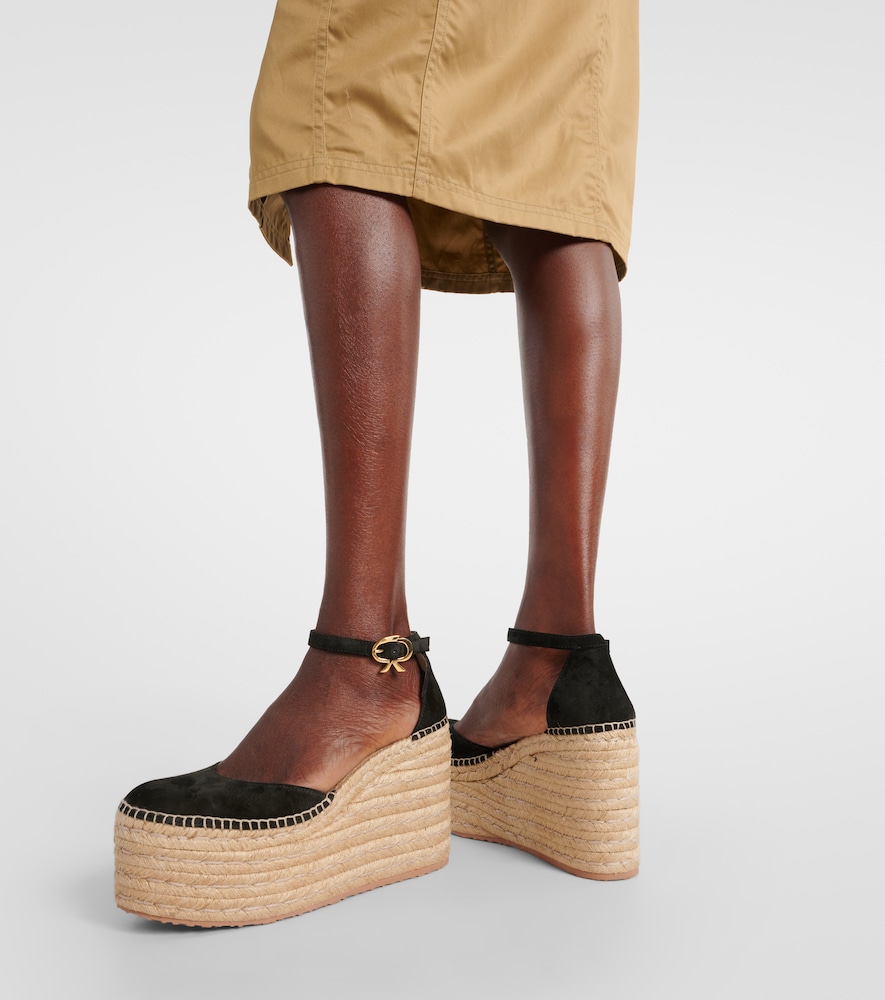 Platform Espadrille Wedges