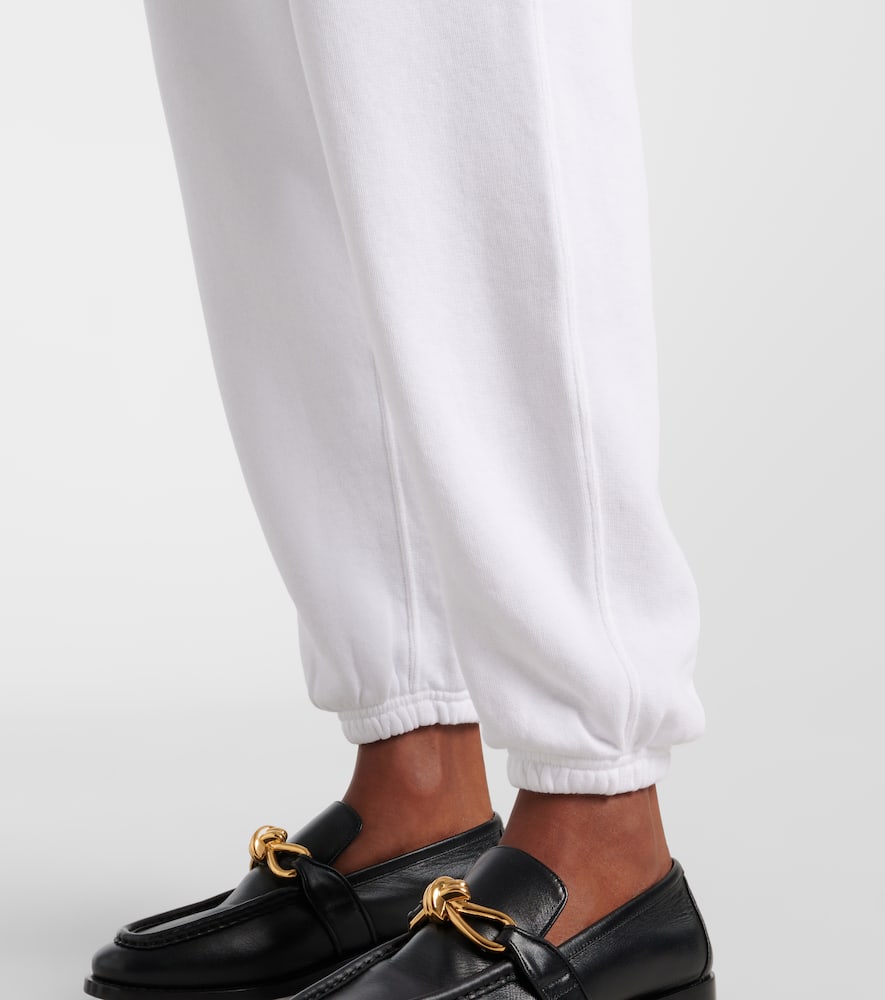 Polo Ralph Lauren White Cotton Blend Joggers In White