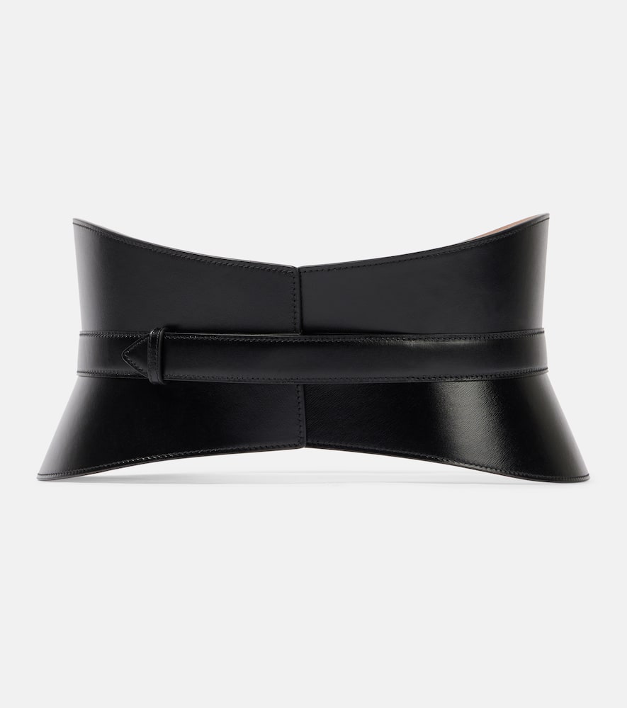 Alaïa Leather corset belt