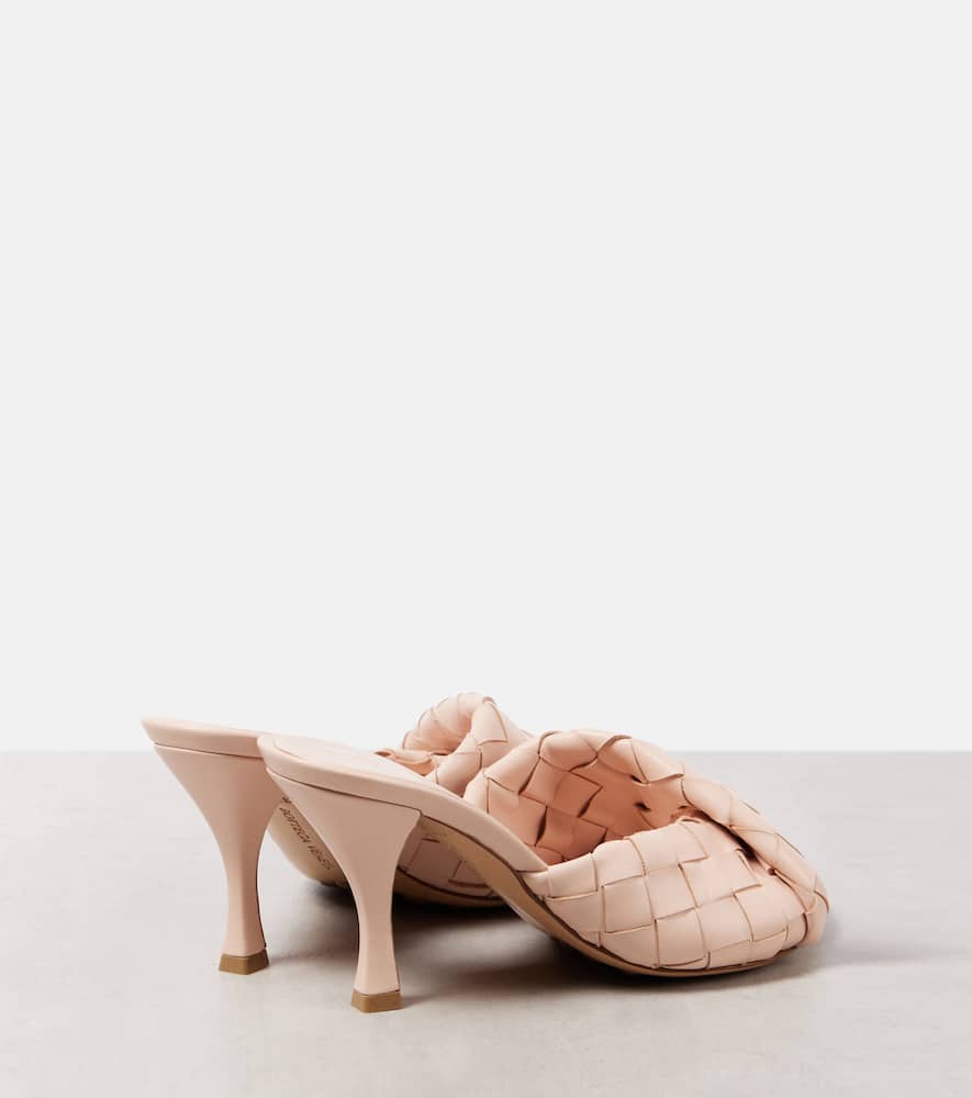 Bottega Veneta Lido 90mm Leather Mules In Pink