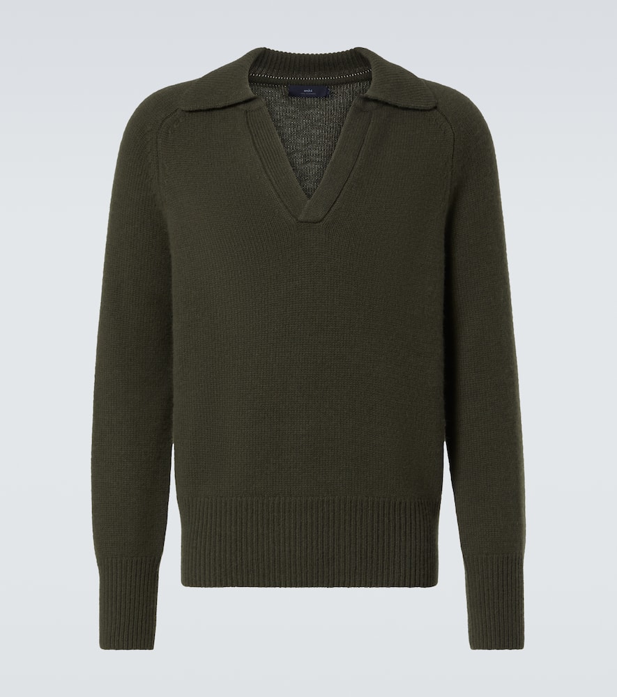 Mr Clifton Gate cashmere polo sweater