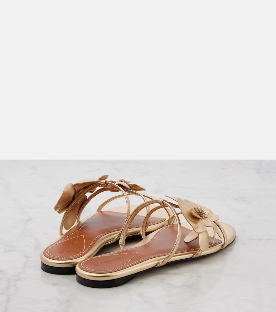 Zimmermann Zimmermann Orchid Metallic Leather Sandals 