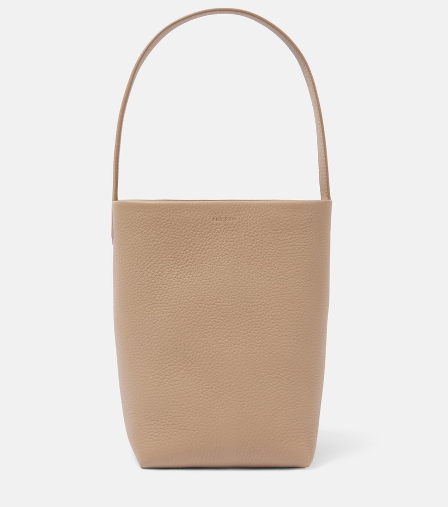 The Row N/s Park Small Leather Tote Bag In Brown