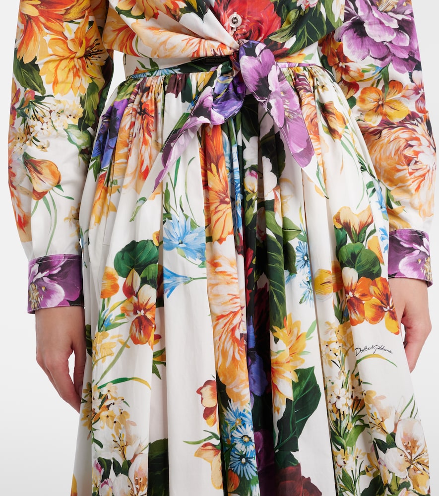  Dolce&gabbana Dolce&gabbana Cropped-hemd Aus Baumwolle 