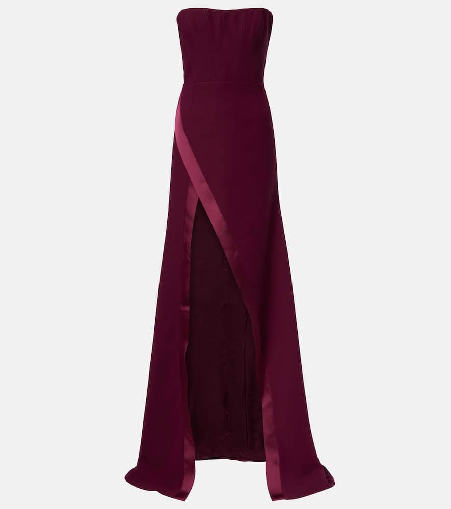 Nefertiti crêpe gown