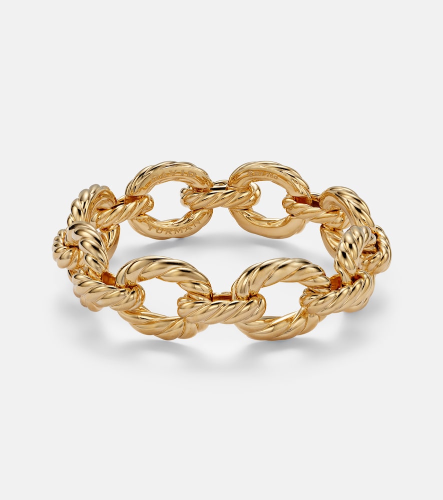 David Yurman Sculpted Cable 18kt gold bracelet
