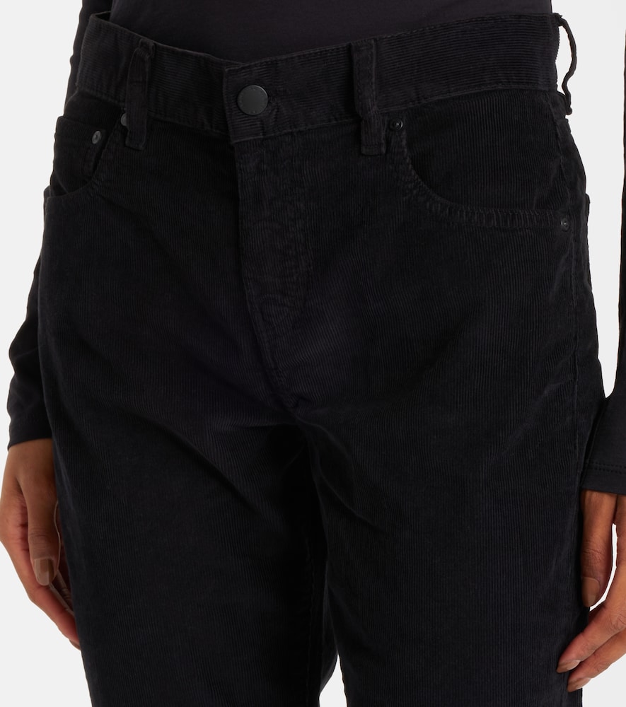 Ex Boyfriend Mid-Rise Corduroy Slim Pants