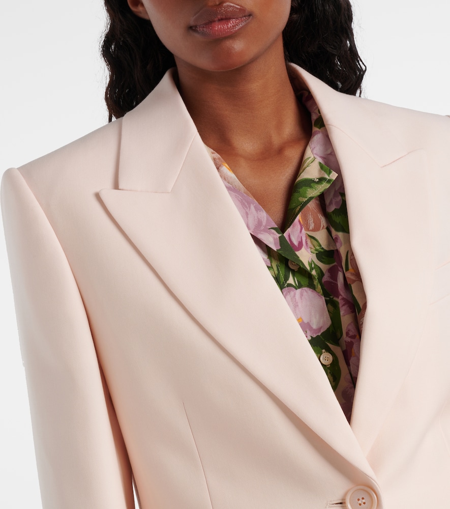  Chloe Chloe Wool Gabardine Suit Jacket 