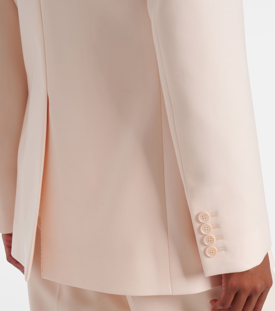  Chloe Chloe Wool Gabardine Suit Jacket 