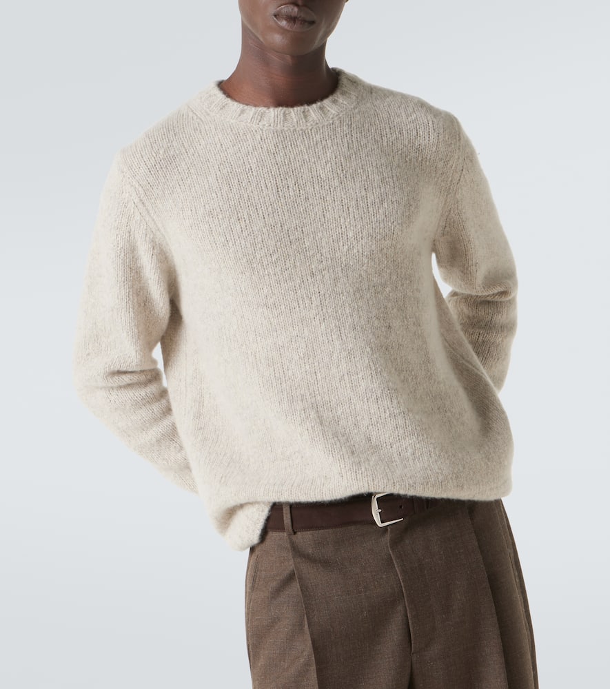 Allude Cashmere Sweater In Neutral