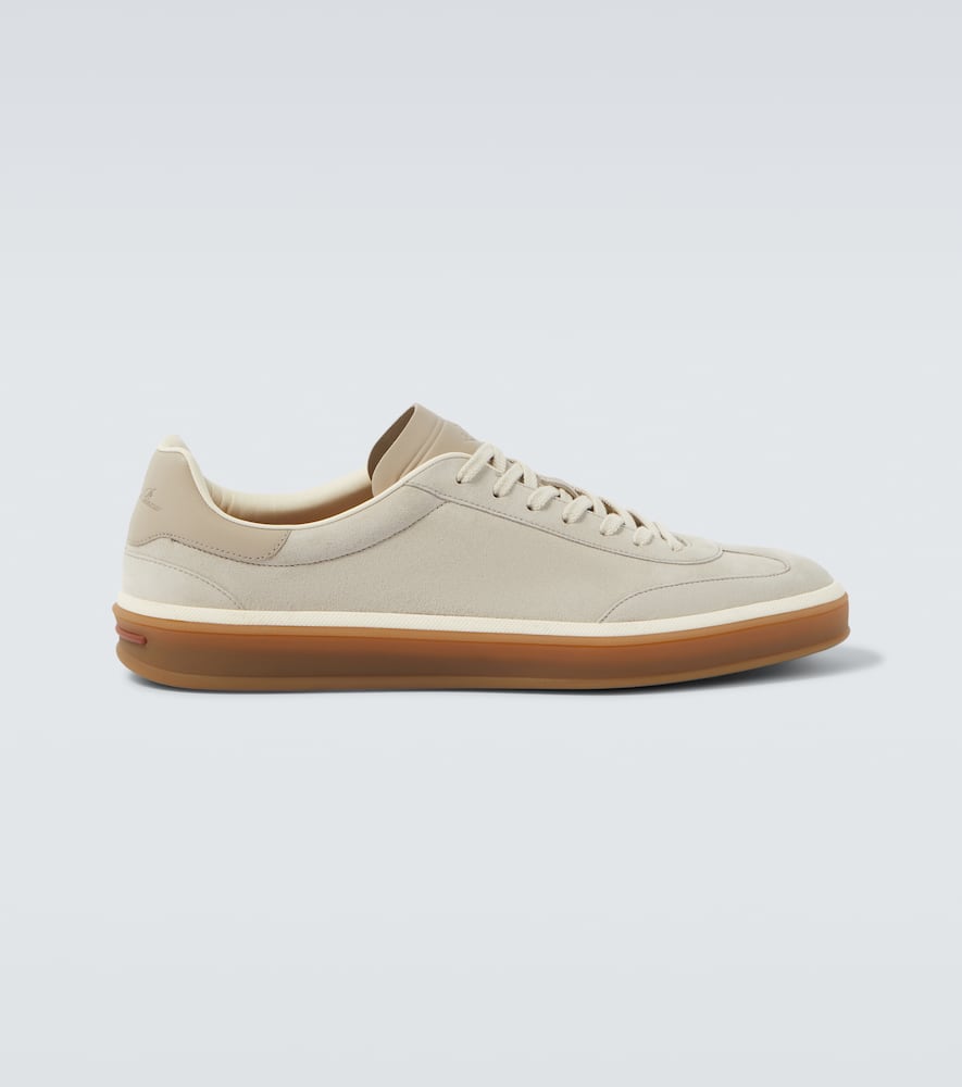 Suede sneakers
