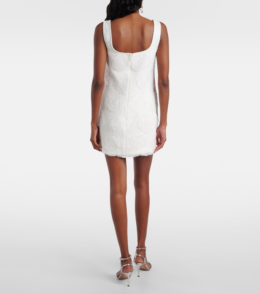  Self-portrait Self-portrait Embellished Floral Tulle Minidress 