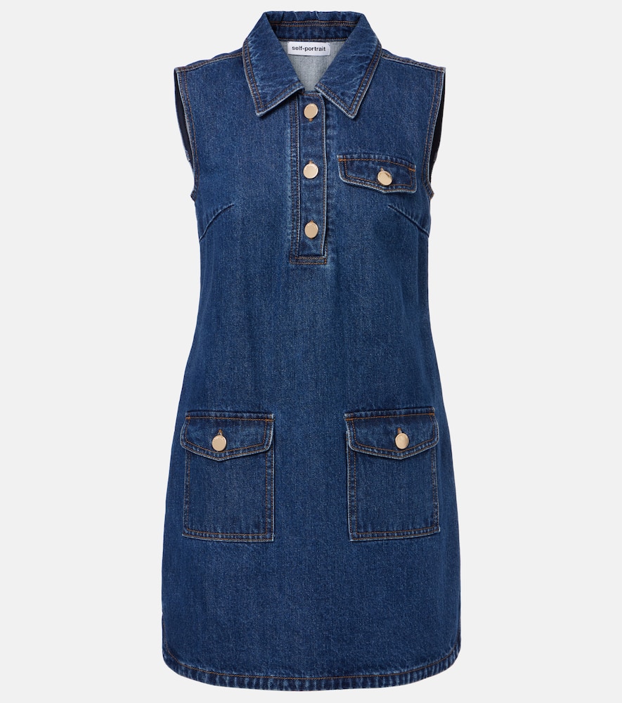 Denim minidress