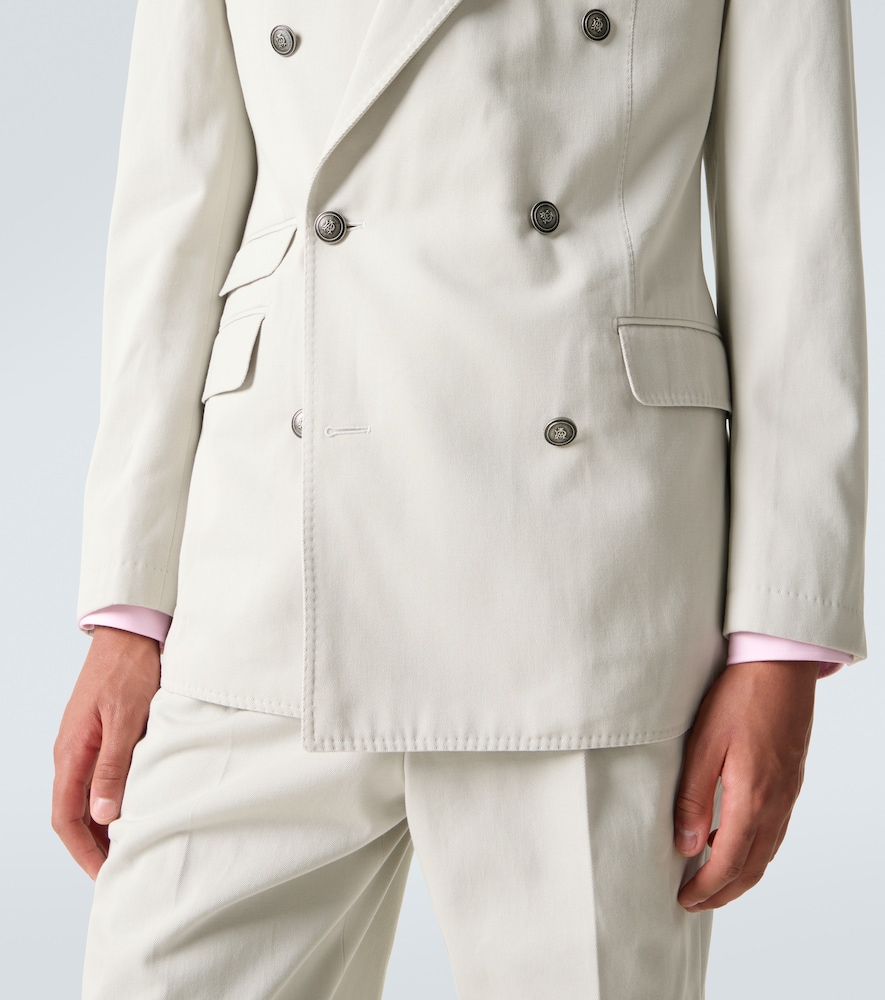  Dunhill Dunhill Blazer Aus Baumwolle Und Kaschmir 