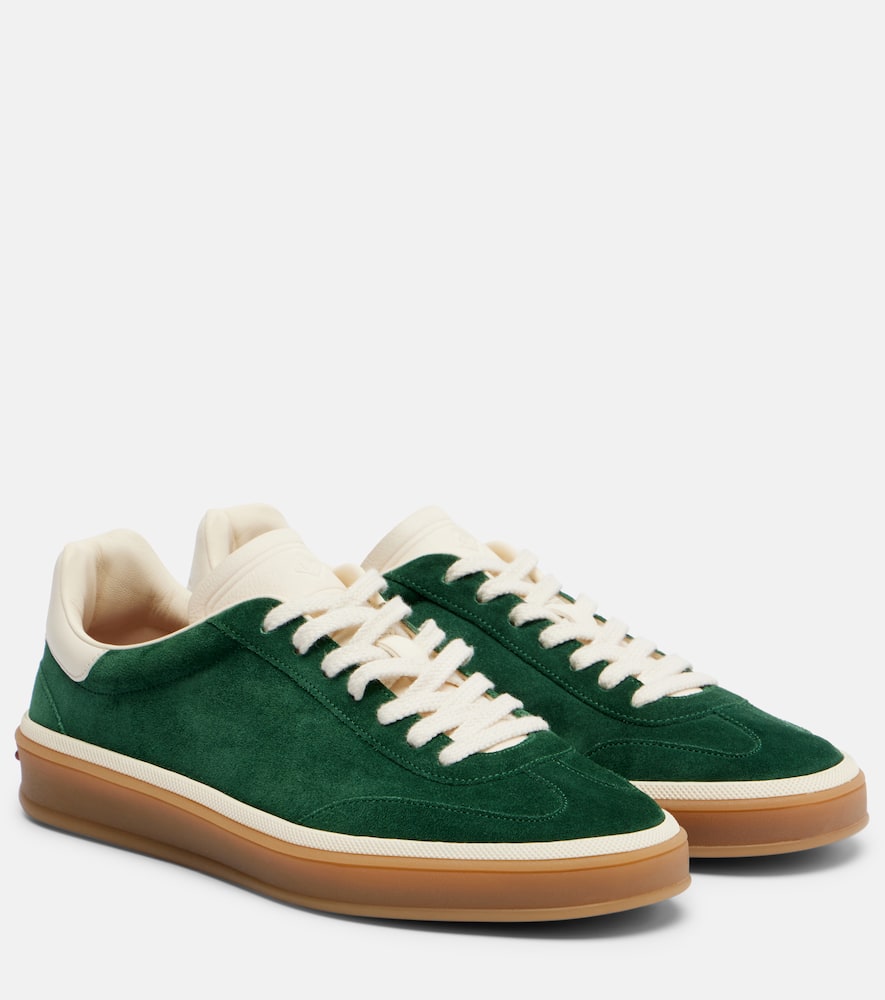 Tennis Walk suede sneakers