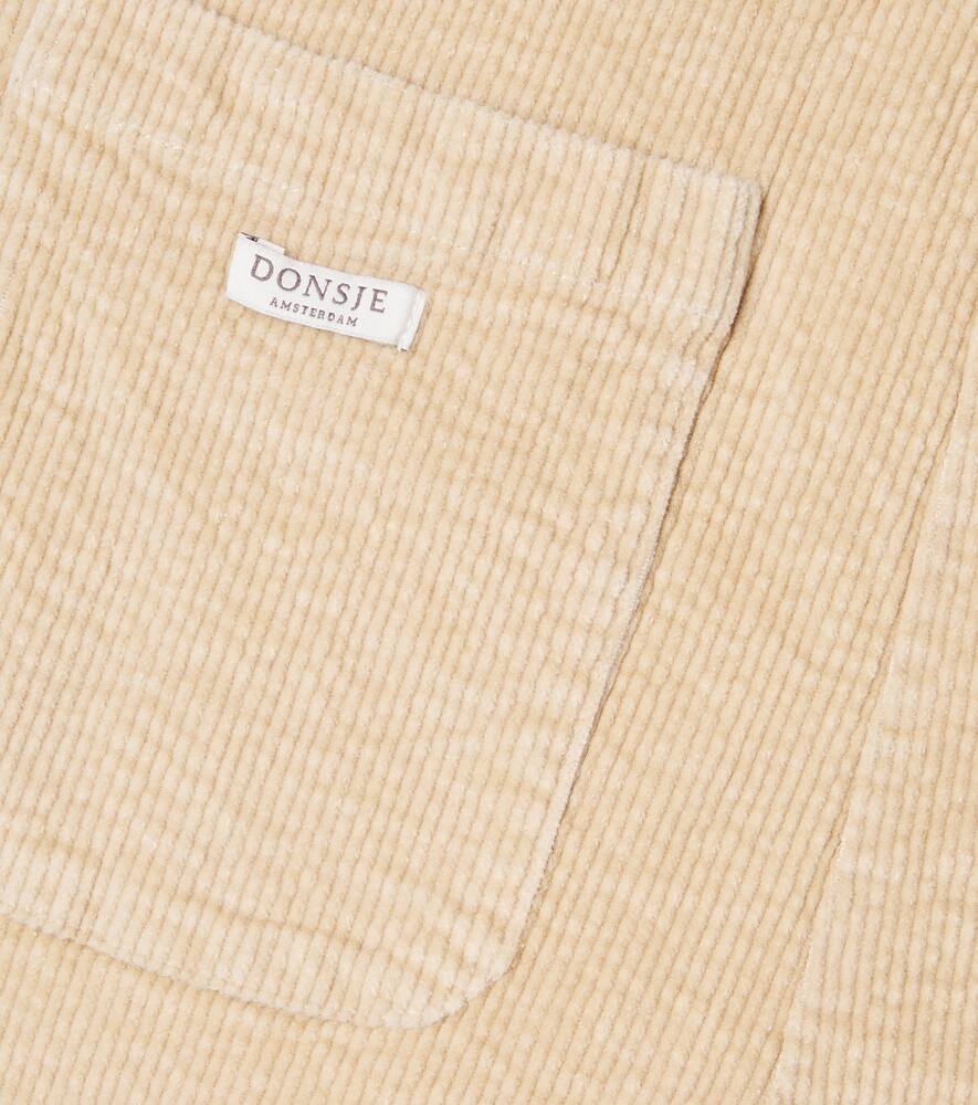 Donsje Bo Cotton-blend Corduroy Pants In Neutral