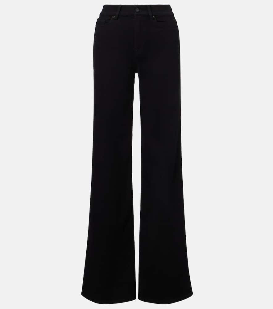 Lotta high-rise wide-leg jeans