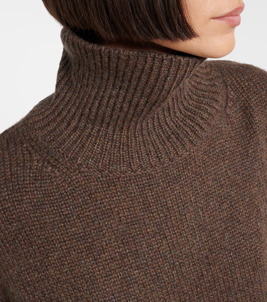 Nili Lotan Tabitha Cashmere Turtleneck Sweater In Brown