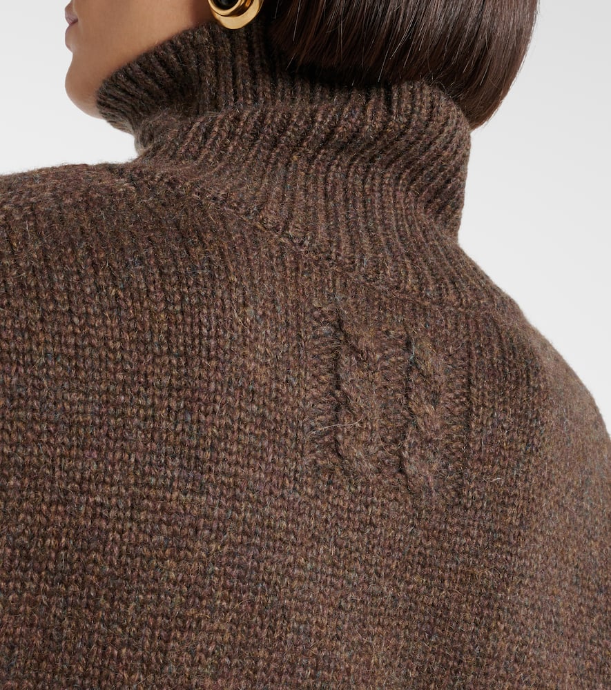 Nili Lotan Tabitha Cashmere Turtleneck Sweater In Brown