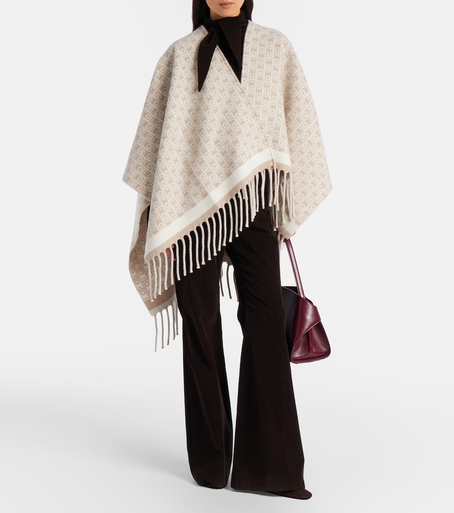  Ferragamo Ferragamo Cape Gancini Aus Schurwolle 
