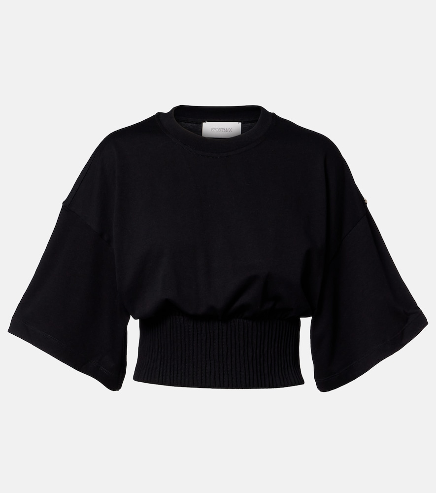 Sportmax Top Fosco en jersey de coton