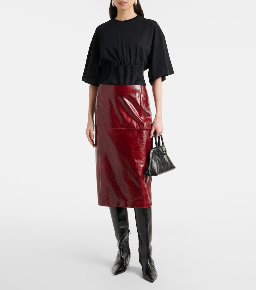 Sportmax Fosco cotton jersey top