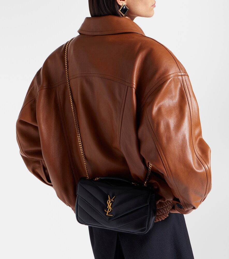 Saint Laurent Loulou Small leather shoulder bag