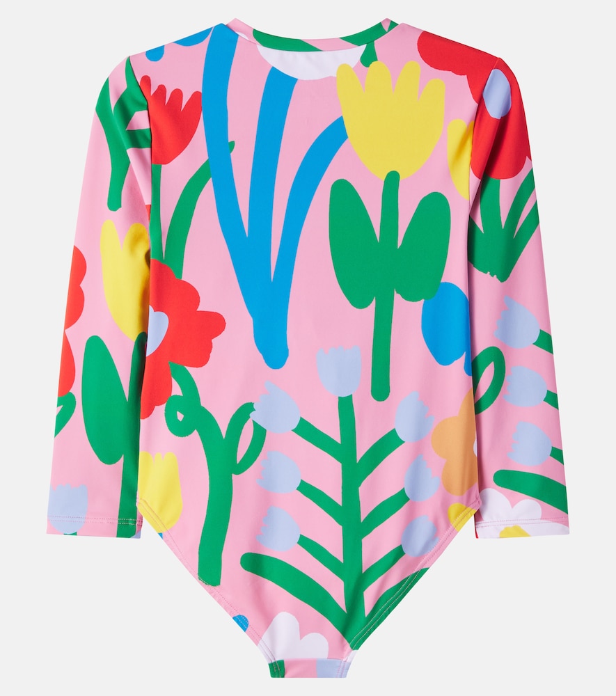  Stella Mccartney Kids Stella Mccartney Kids Bedruckter Badeanzug 