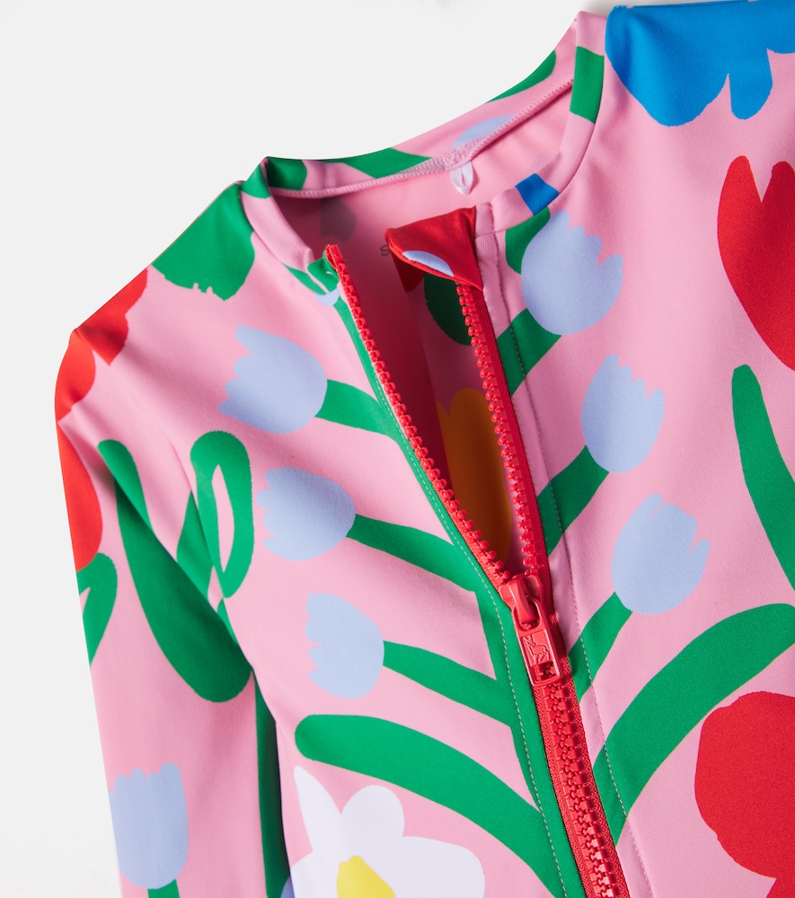  Stella Mccartney Kids Stella Mccartney Kids Bedruckter Badeanzug 