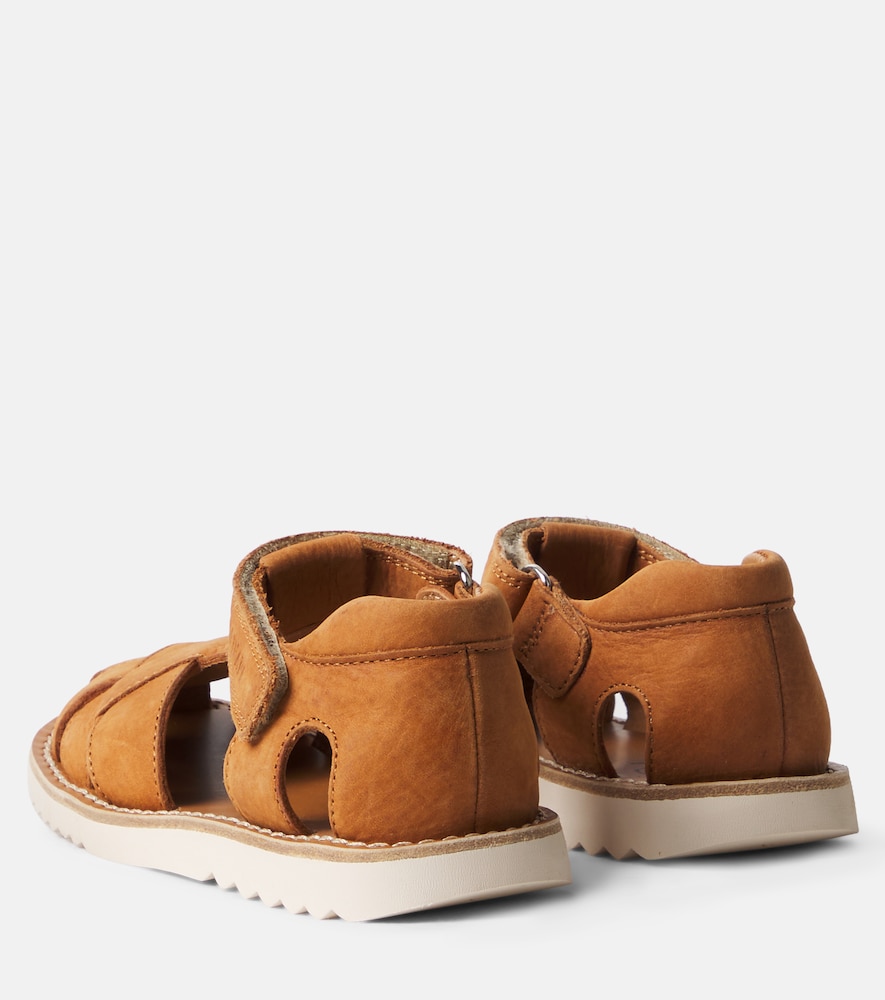 Pom D'api Pom D'api Sandalen Waff Cross Aus Leder 