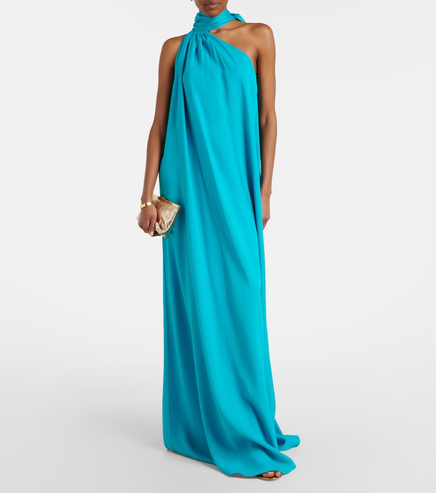 Taller Marmo Astor crêpe cady gown