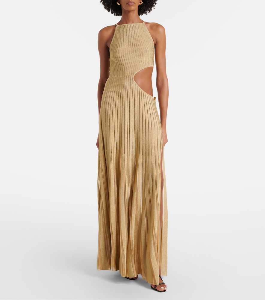  Roberto Cavalli Roberto Cavalli Robe Aus Rippstrick 