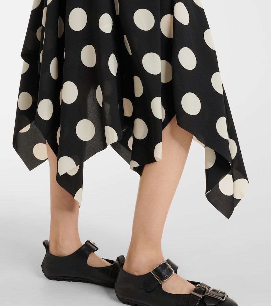 Junya Watanabe Junya Watanabe Midikleid Mit Spitze 