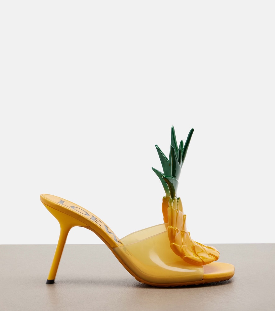  Loewe Loewe Paula's Ibiza Petal Pvc Mules 