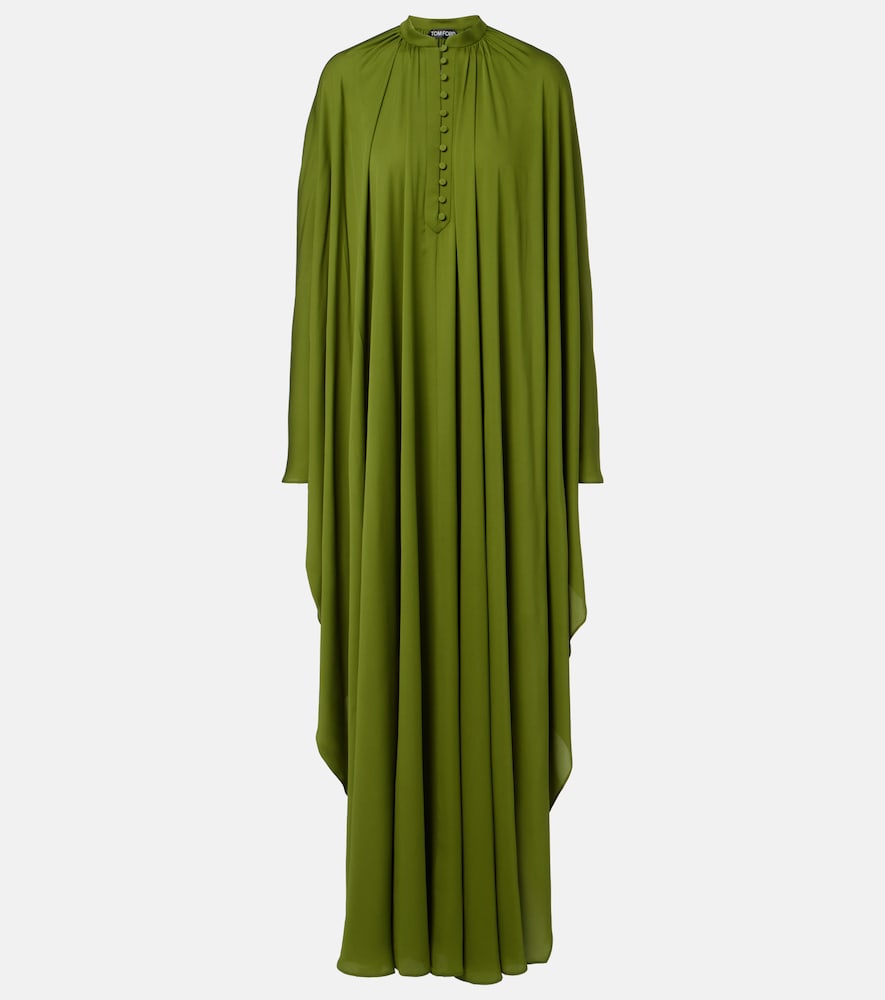 Kaftan aus Seiden-Georgette