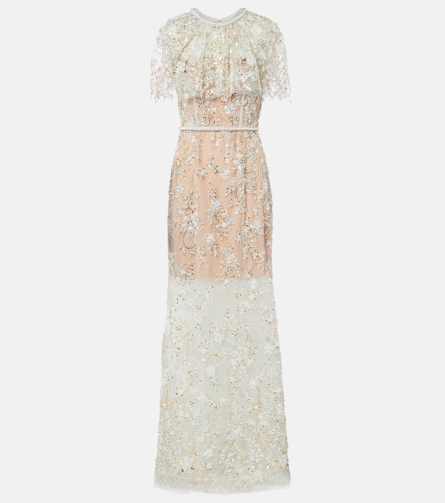 Verziertes Maxikleid