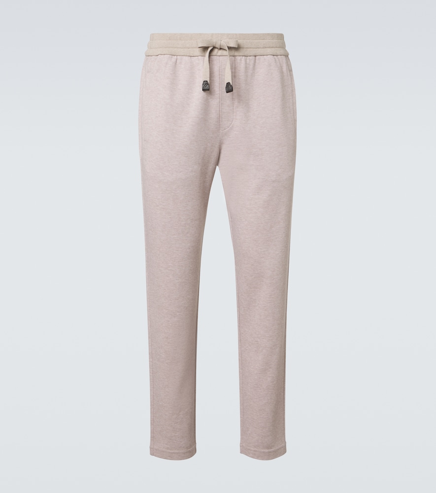 Pantaloni sportivi in misto cotone