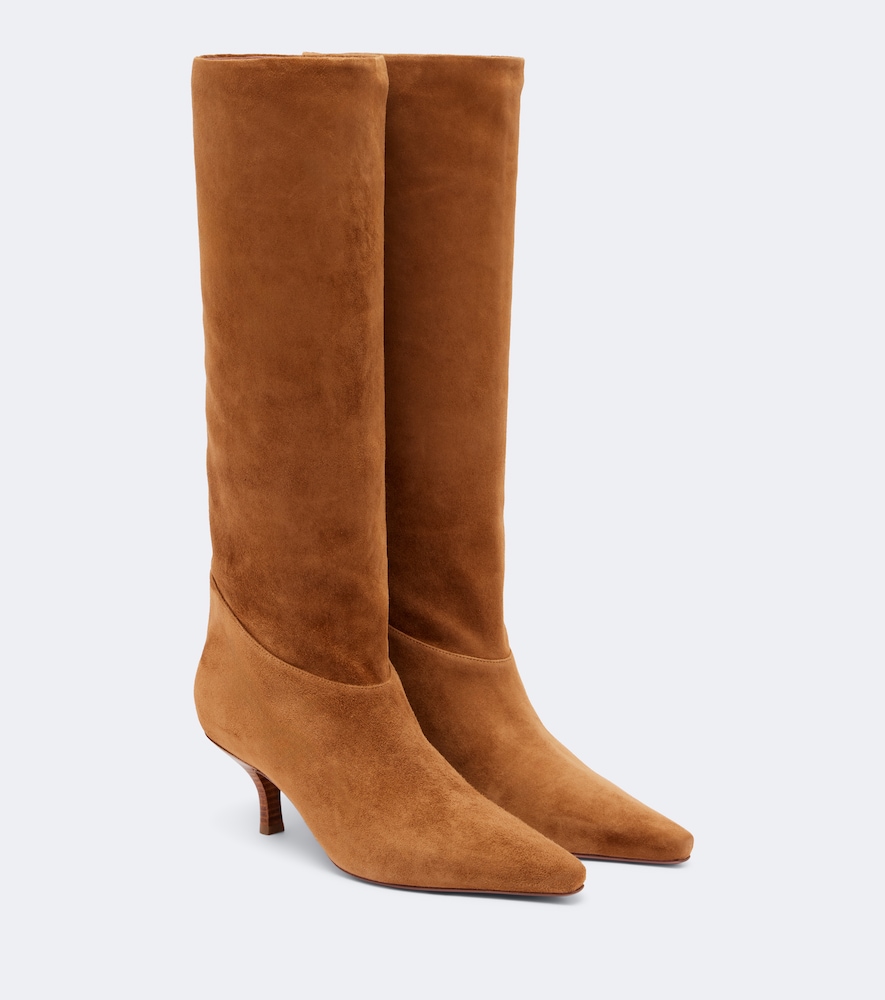Paris Texas Bottes Rose en daim 895$