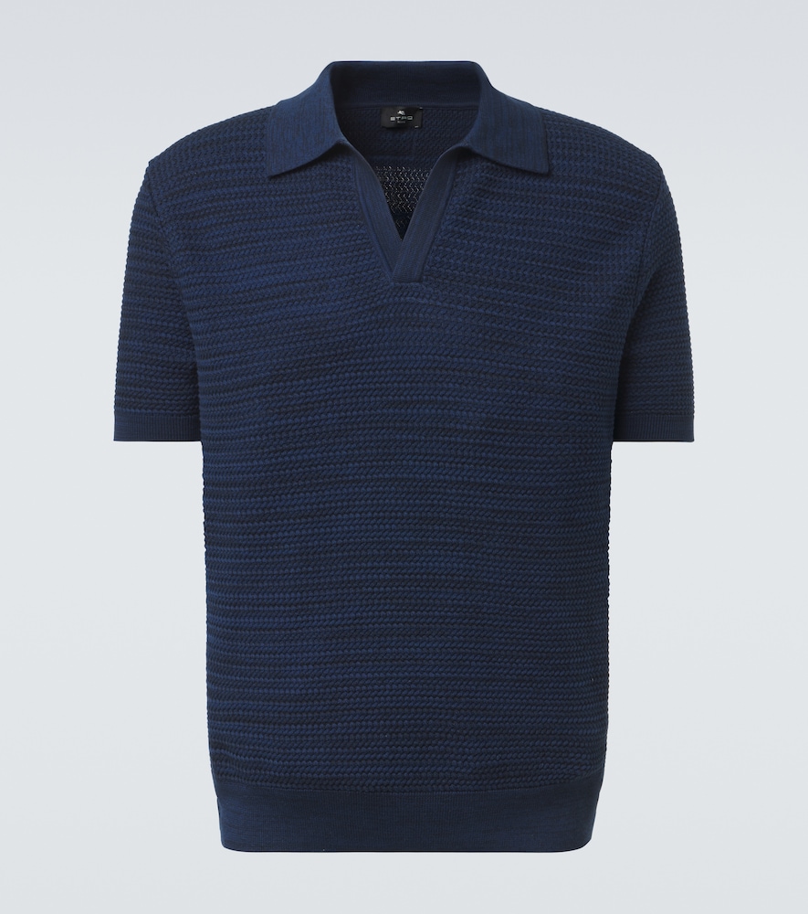 ETRO Etro Cotton polo sweater　エトロ コットン ポロ セーター