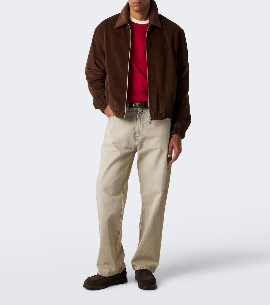 Ami De Coeur Cotton Corduroy Blouson Jacket