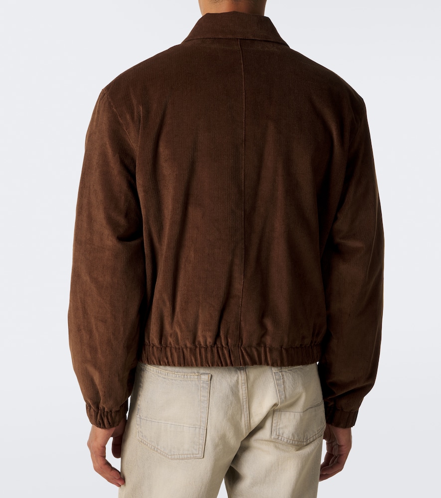 Ami De Coeur Cotton Corduroy Blouson Jacket