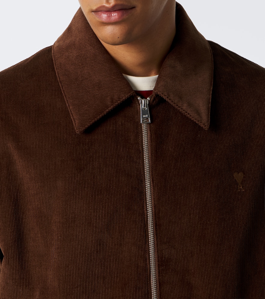 Ami De Coeur Cotton Corduroy Blouson Jacket