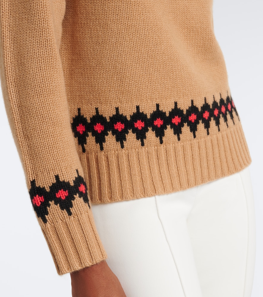 Ingrid Fair Isle Cashmere Turtleneck Sweater