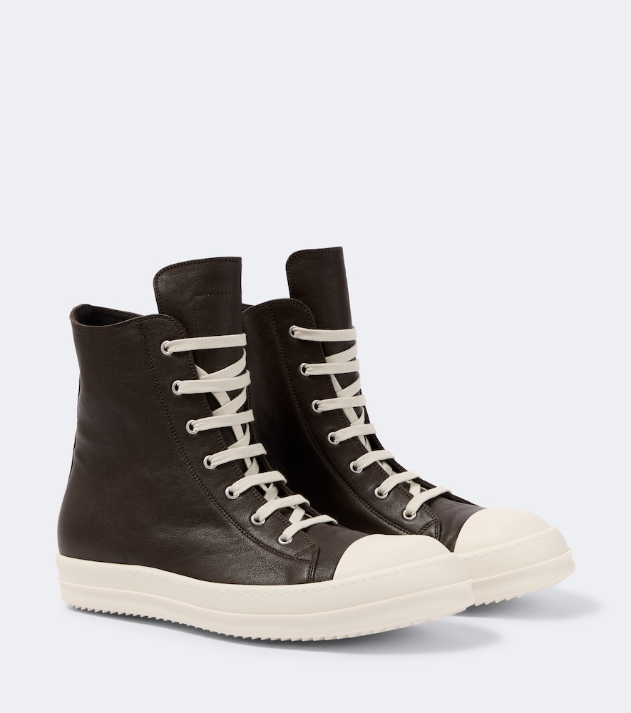 Sneakers Temple aus Leder
