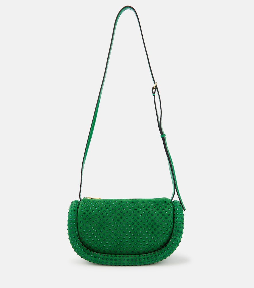 JW Anderson Bumper-12 suede shoulder bag