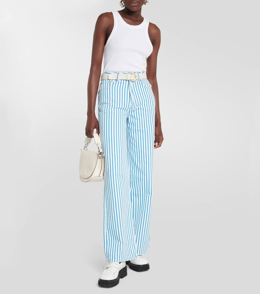 ★Ganni★ STERI DENIM PANTS BRIGHT WHITE J1177151 J1177151SS Ganni Stary Jeans - Bright White | Garmentory
