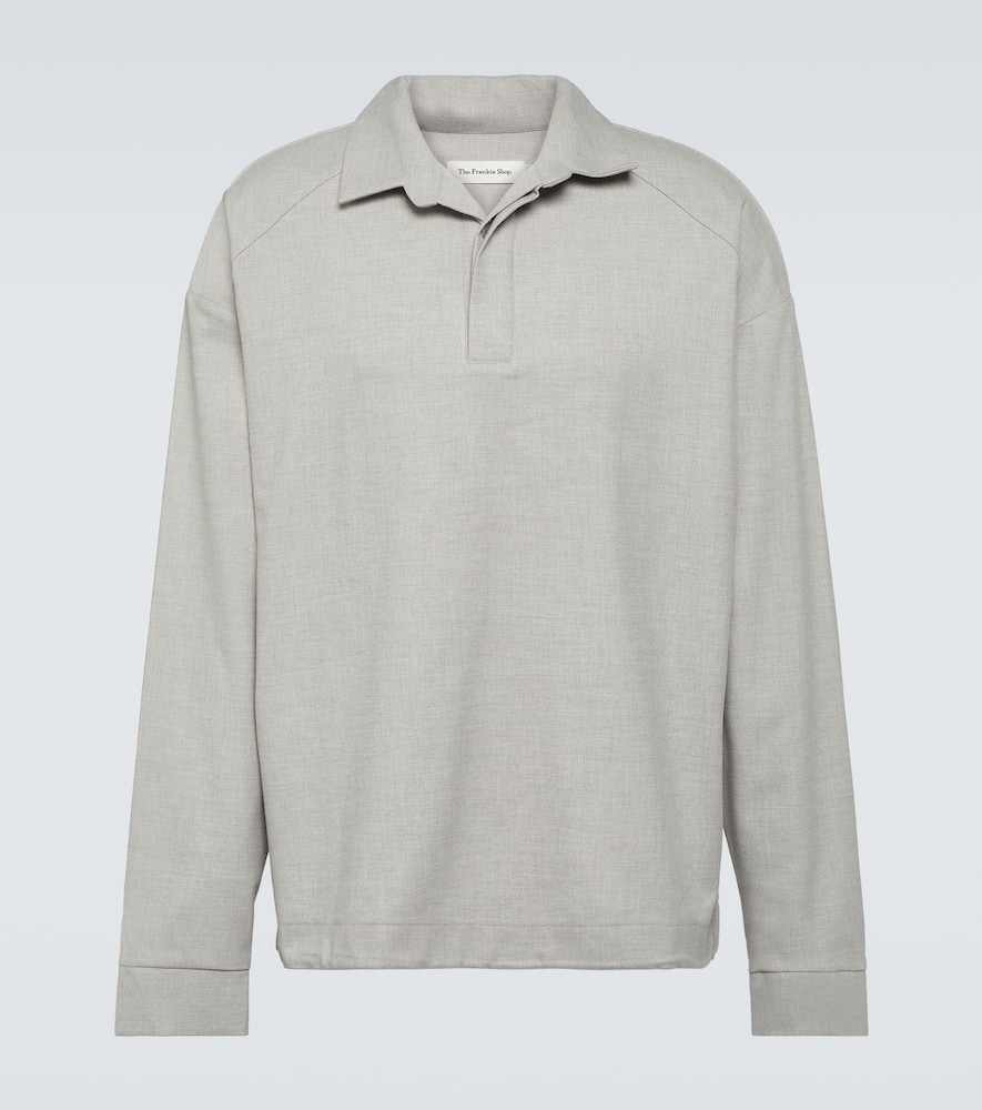 Dennis polo woven sweater